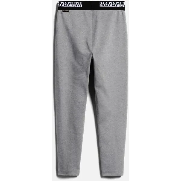 Napapijri M-BOX LEGGINGS 4 Dámske legíny, sivá, veľkosť