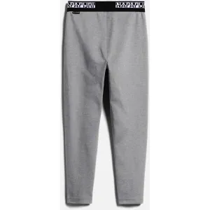Napapijri M-BOX LEGGINGS 4 Dámske legíny, sivá, veľkosť