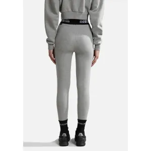 Napapijri M-BOX LEGGINGS 4 Dámske legíny, sivá, veľkosť
