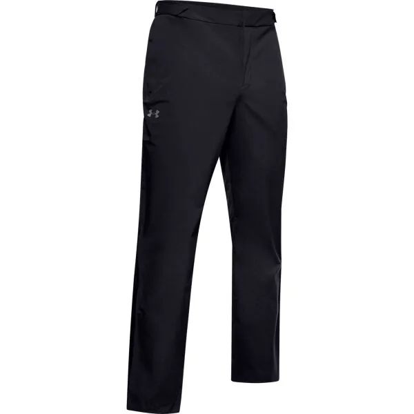 Under Armour STORMPROOF GOLF RAIN Pánske golfové nohavice, čierna, veľkosť L