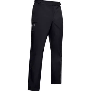 Under Armour STORMPROOF GOLF RAIN Pánske golfové nohavice, čierna, veľkosť L