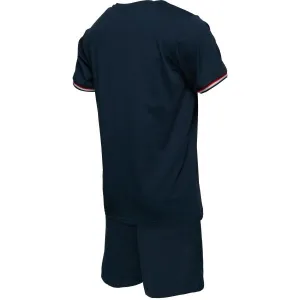 Fila FPS1135 Jersey Stretch T-Shirt / French Terry Pant Navy M Fitness bielizeň