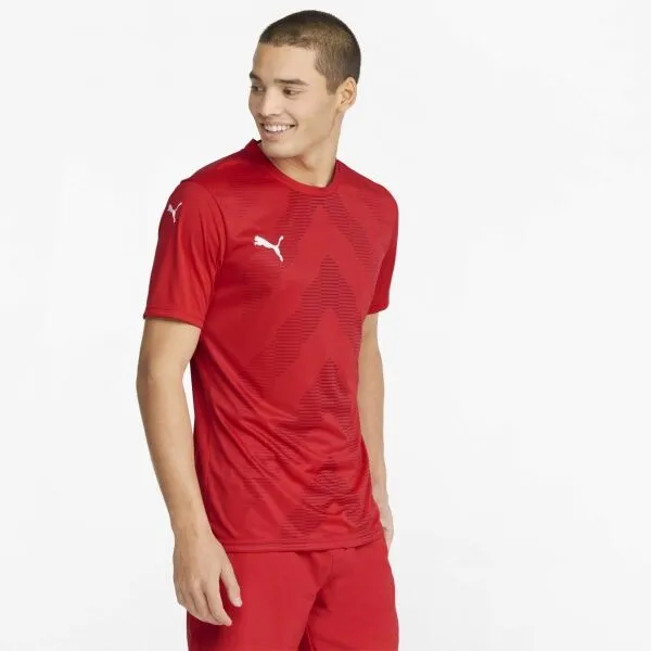 Puma TEAMGLORY JERSEY Pánske futbalové tričko, červená, veľkosť
