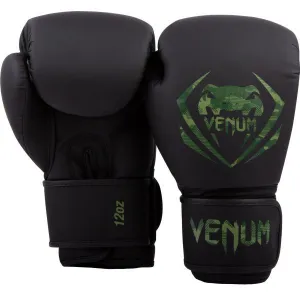 Venum CONTENDER BOXING GLOVES Boxérske rukavice, čierna, veľkosť