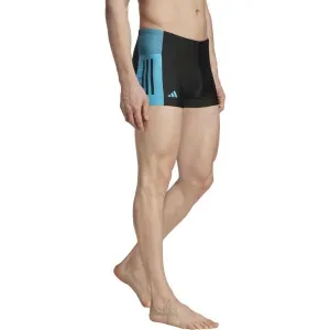 adidas BLOCK 3S BOXER Pánske plavky, čierna, veľkosť