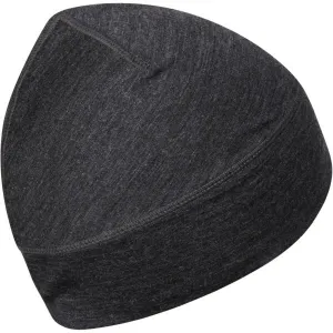 PROGRESS MERINO BEANIE Unisex funkčná čiapka, čierna, veľkosť