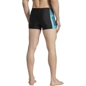adidas BLOCK 3S BOXER Pánske plavky, čierna, veľkosť