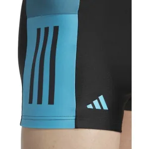 adidas BLOCK 3S BOXER Pánske plavky, čierna, veľkosť