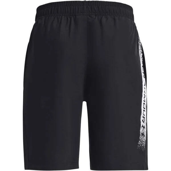 Under Armour WOVEN GRAPHIC SHORTS Chlapčenské kraťasy, čierna, veľkosť L