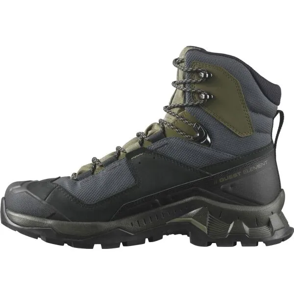 Salomon QUEST ELEMENT GTX Pánska turistická obuv, khaki, veľkosť 42
