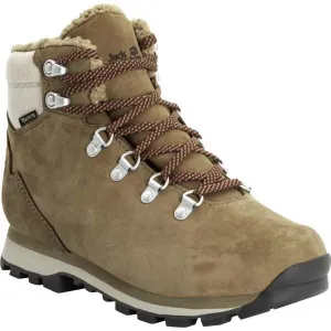 Jack Wolfskin THUNDER BAY TEXAPORE MID W Dámska zimná obuv, hnedá, veľkosť
