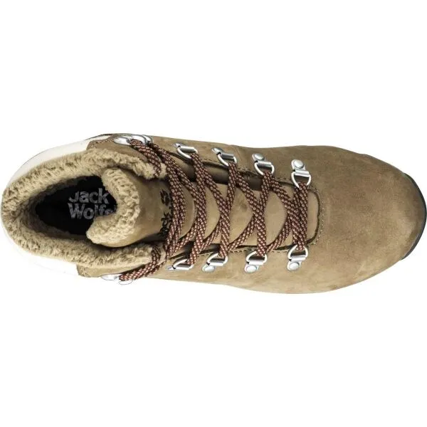 Jack Wolfskin THUNDER BAY TEXAPORE MID W Dámska zimná obuv, hnedá, veľkosť