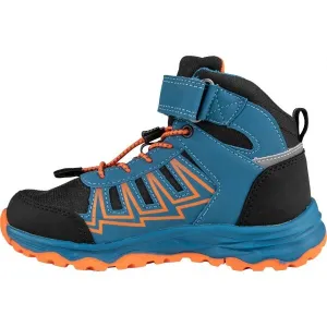 ALPINE PRO GIOVO MID Detská outdoorová obuv, modrá, veľkosť