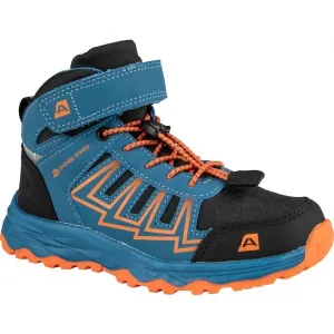 ALPINE PRO GIOVO MID Detská outdoorová obuv, modrá, veľkosť