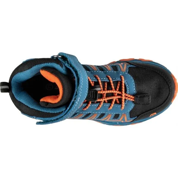 ALPINE PRO GIOVO MID Detská outdoorová obuv, modrá, veľkosť