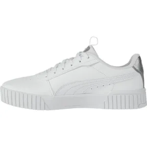 Puma CARINA 2.0 POP UP METALLICS Dámske tenisky, biela, veľkosť 37