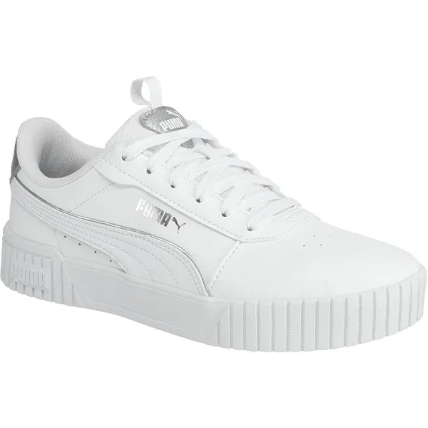 Puma CARINA 2.0 POP UP METALLICS Dámske tenisky, biela, veľkosť 37