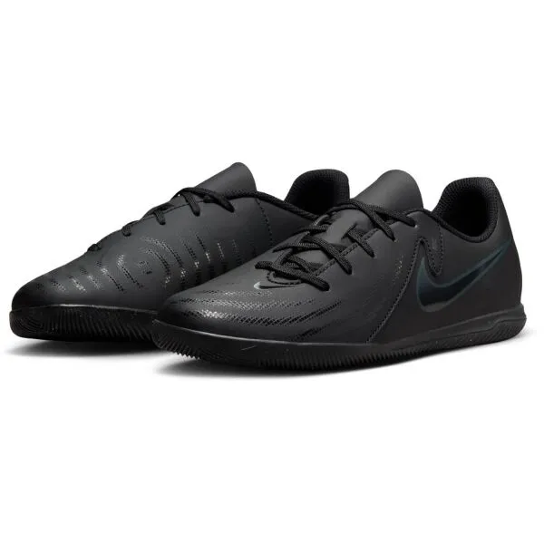 Nike JR PHANTOM GX II CLUB IC Detská halová obuv, čierna, veľkosť 33