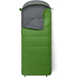 Crossroad KATMAI 200 Dekový spací vak, zelená, veľkosť 200 cm - pravý zips
