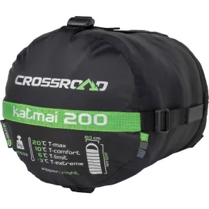 Crossroad KATMAI 200 Dekový spací vak, zelená, veľkosť 200 cm - pravý zips