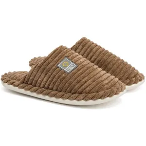 Oldcom SLEEPY Unisex šľapky, hnedá, veľkosť