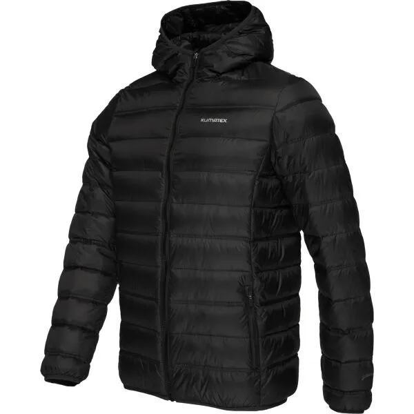 Klimatex KOFY1 Pánska páperová bunda, čierna, veľkosť