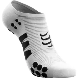 Compressport NO SHOW SOCKS Členkové  športové  ponožky, biela, veľkosť