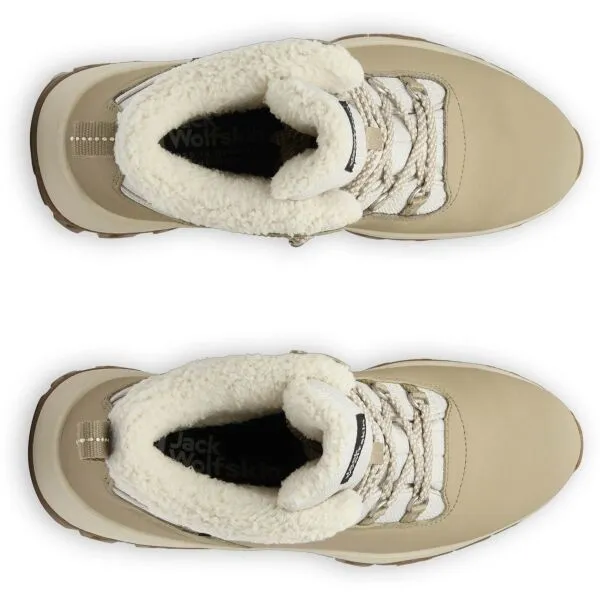 Jack Wolfskin EVERQUEST TEXAPORE MID W Dámska zimná obuv, béžová, veľkosť
