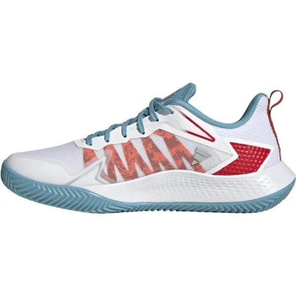 adidas DEFIANT SPEED W CLY Dámska tenisová obuv, biela, veľkosť 40