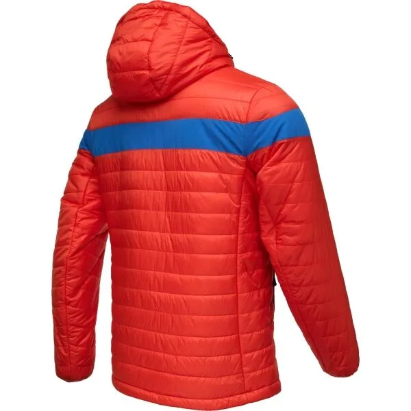 TRIMM CREDIT Pánska prešívaná bunda, oranžová, veľkosť XXXL