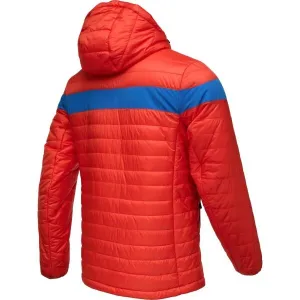 TRIMM CREDIT Pánska prešívaná bunda, oranžová, veľkosť XXXL