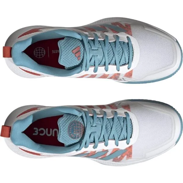 adidas DEFIANT SPEED W CLY Dámska tenisová obuv, biela, veľkosť 40