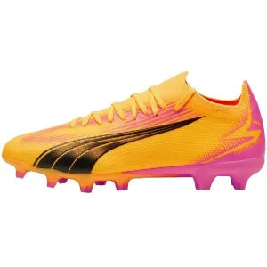 Puma ULTRA MATCH FG/AG Pánske kopačky, žltá, veľkosť 42