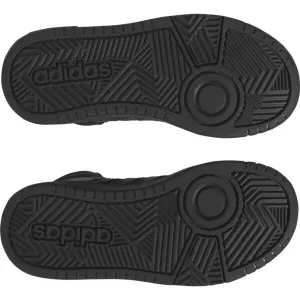 adidas HOOPS 3.0 MID K Chlapčenské členkové tenisky, čierna, veľkosť