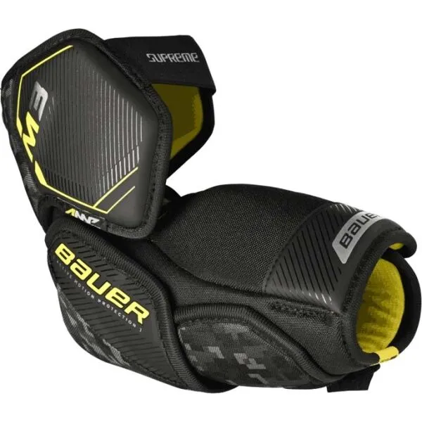 Bauer SUPREME M3 ELBOW PAD-SR Hokejové  chrániče lakťov, čierna, veľkosť