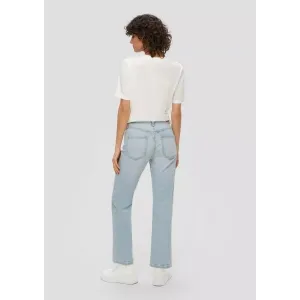 s.Oliver RL DENIM TROUSERS 7/8 Dámske džínsy, svetlomodrá, veľkosť