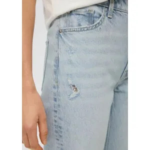 s.Oliver RL DENIM TROUSERS 7/8 Dámske džínsy, svetlomodrá, veľkosť