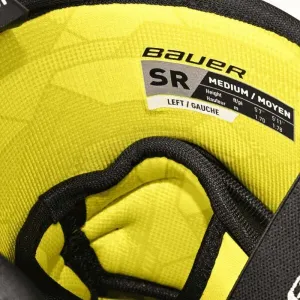 Bauer SUPREME M3 ELBOW PAD-SR Hokejové  chrániče lakťov, čierna, veľkosť