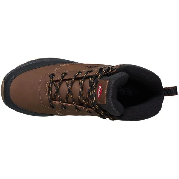 Lee Cooper WINTER Pánska zimná obuv, hnedá, veľkosť