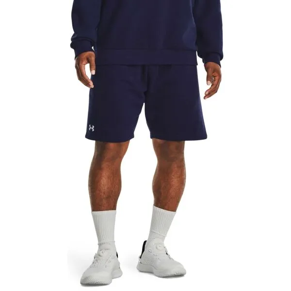 Under Armour RIVAL Pánske kraťasy, tmavo modrá, veľkosť
