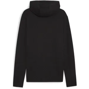Puma TEAMFINAL CASUALS HOODED JACKET Pánska športová mikina, čierna, veľkosť