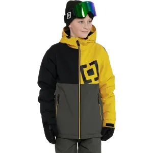 Horsefeathers RIGBY YOUTH JACKET Chlapčenská lyžiarska/snowboardová bunda, žltá, veľkosť