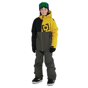 Horsefeathers RIGBY YOUTH JACKET Chlapčenská lyžiarska/snowboardová bunda, žltá, veľkosť