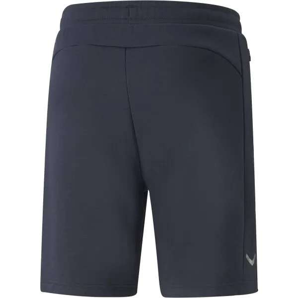 Puma TEAMFINAL CASUALS SHORTS Pánske športové kraťasy, tmavo modrá, veľkosť