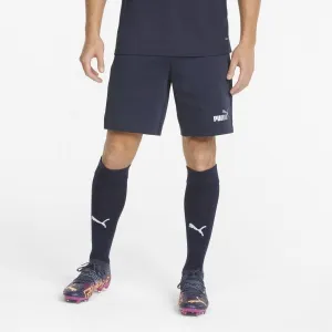 Puma TEAMFINAL CASUALS SHORTS Pánske športové kraťasy, tmavo modrá, veľkosť