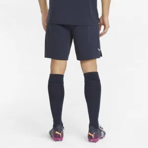 Puma TEAMFINAL CASUALS SHORTS Pánske športové kraťasy, tmavo modrá, veľkosť