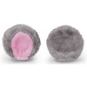 Etape FUNNY KIT UŠI Dekorácia na prilbu, sivá, veľkosť