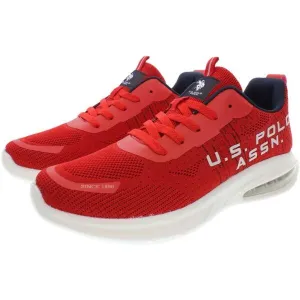 U.S. POLO ASSN. ACTIVE001 Pánska voľnočasová obuv, červená, veľkosť