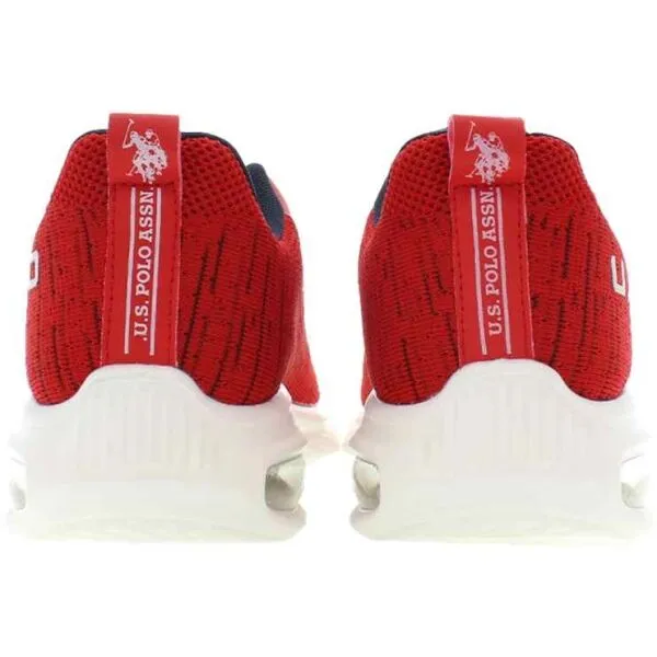 U.S. POLO ASSN. ACTIVE001 Pánska voľnočasová obuv, červená, veľkosť