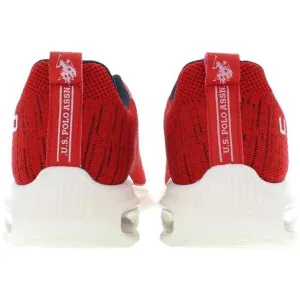 U.S. POLO ASSN. ACTIVE001 Pánska voľnočasová obuv, červená, veľkosť